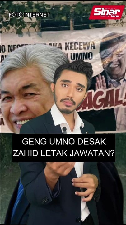 Geng UMNO desak Zahid letak jawatan?