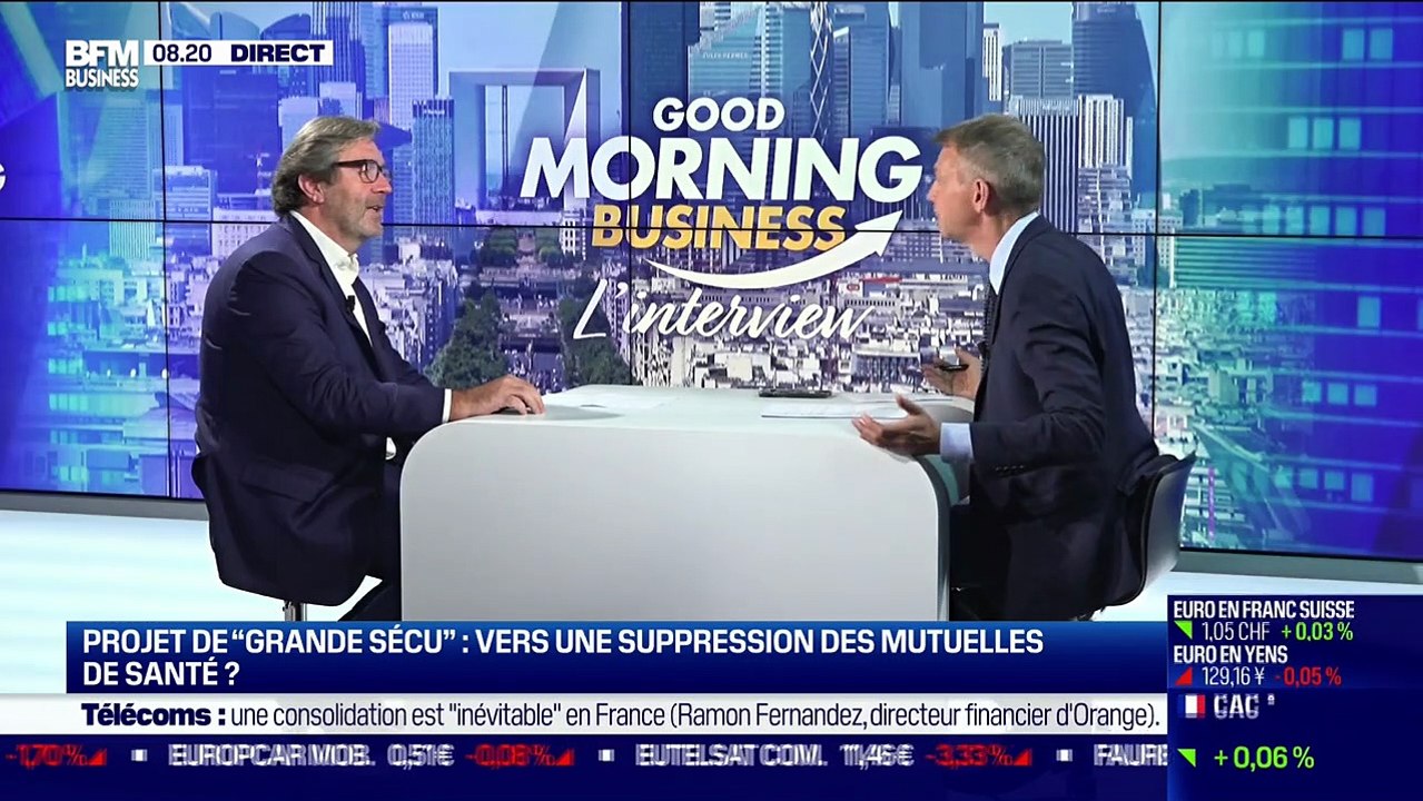 Thomas Saunier (Malakoff Humanis): Le projet de "Grande sécu" inquiète les mutuelles et les assureurs - 18/11