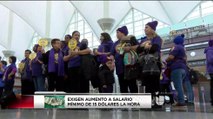 Exigen aumento salarial a nivel nacional