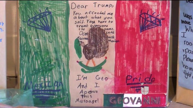 Cartas a Trump: estudiantes expresan inquitudes a través del arte