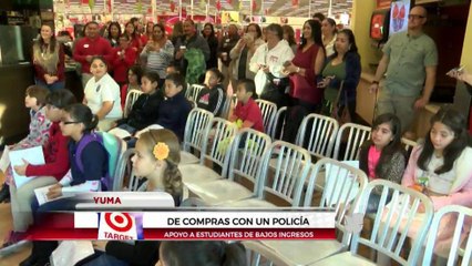 Se adelanta la navidad a niños de Yuma