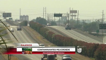 Mala calidad del aire en Calexico