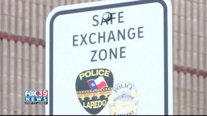 A safe exchange zone has been created for local residents