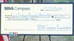 BBVA Compass Foundation donates 10,000 dollars for mile one project