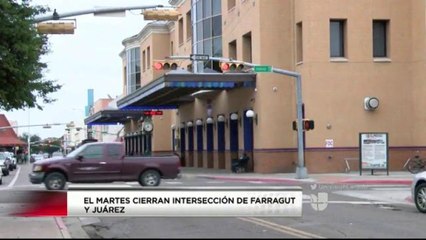 Cerrarán intersección de las calles Farragut y Juárez