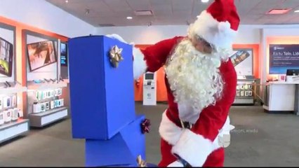 Fotografías con Santa Claus gratis para los niños de la comunidad