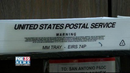 Long Lines At Post Office During the Holidays