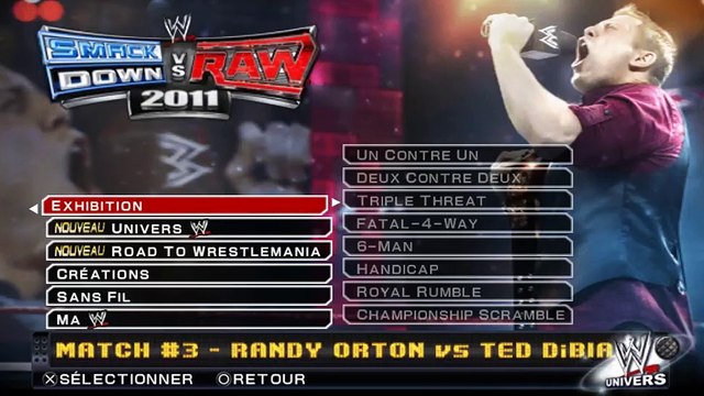 WWE SmackDown vs Raw 2011 online multiplayer - psp