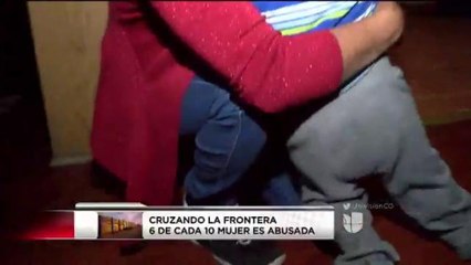 Mujer que fue violada en la frontera y tuvo un hijo cuenta historia
