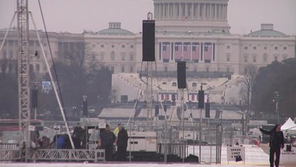 Preparativos de inauguración de Trump