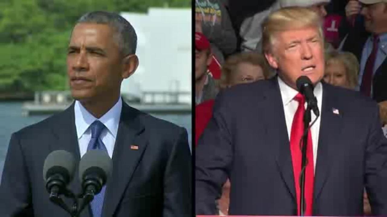 Obama más admirado que Trump