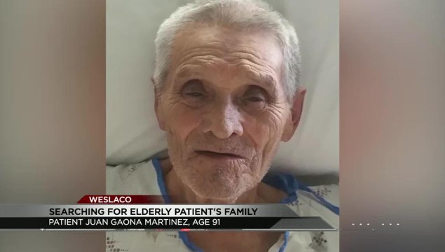 Public\'s Help Needed in Locating Elderly Patient\'s Family