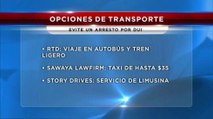 Opciones de transporte para año nuevo