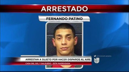 Tras las rejas por hacer disparos al aire