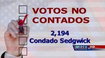 Miles de votos no fueron contados en Kansas por falta de información