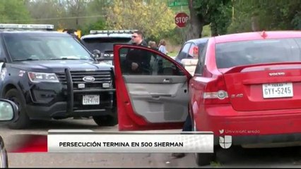 Persecución policial concluye con el arresto de varios hombres