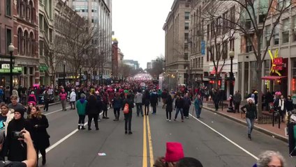 Marcha de las mujeres en Washington