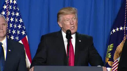 Trump: "Vamos a sacar a los malos"