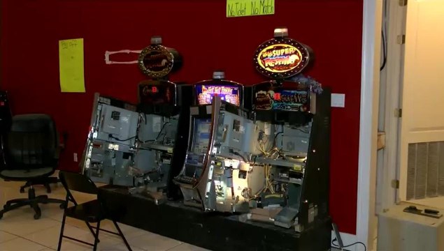 Police Raid Illegal Gambling Establishment
