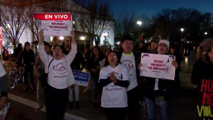 Manifestaciones ante órdenes ejecutivas del presidente Trump