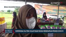 Disperindag Sulteng Gelar Pasar Murah Menerapkan Prokes Covid-19
