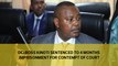 DCI boss Kinoti sentenced to 4 months imprisonment for contempt of court