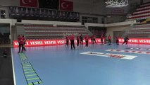 Kastamonu Belediyespor, Györi Audi ETO KC maçı hazırlıklarına başladı