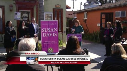Congresista Susan David se opone a medidas anti-inmigrantes