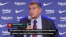 Messi-Rückkehr? Laporta: “Man kann nie wissen”