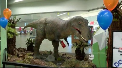 Ya tiene nombre el dinosaurio del Museo del Niño en el Mall del Norte