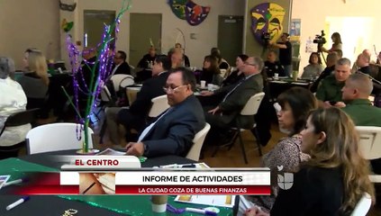 Dan a conocer informe de actividades de la ciudad de El Centro