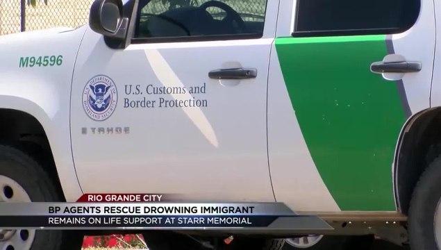 Border Patrol Rescues Man Trying to Swim Across Rio Grande