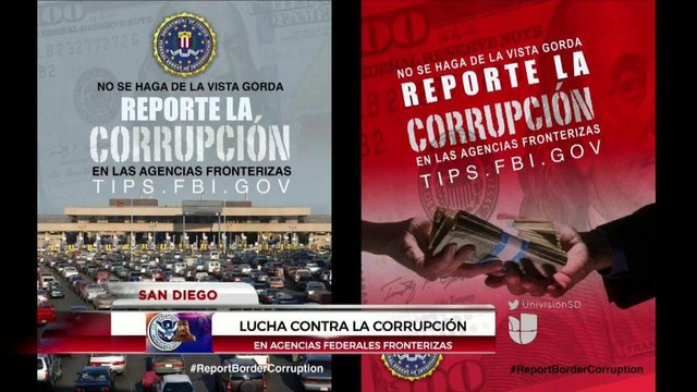 El FBI anima a denunciar actos corruptos de agentes fronterizos