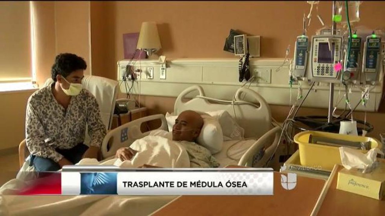Hombre necesita trasplante de médula ósea