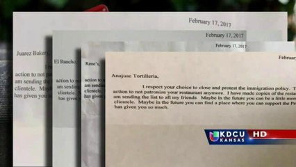Negocios hispanos reciben carta negativa por el Día Sin un Inmigrante