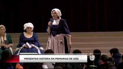 Hablan de historia con estudiantes de primaria del UISD