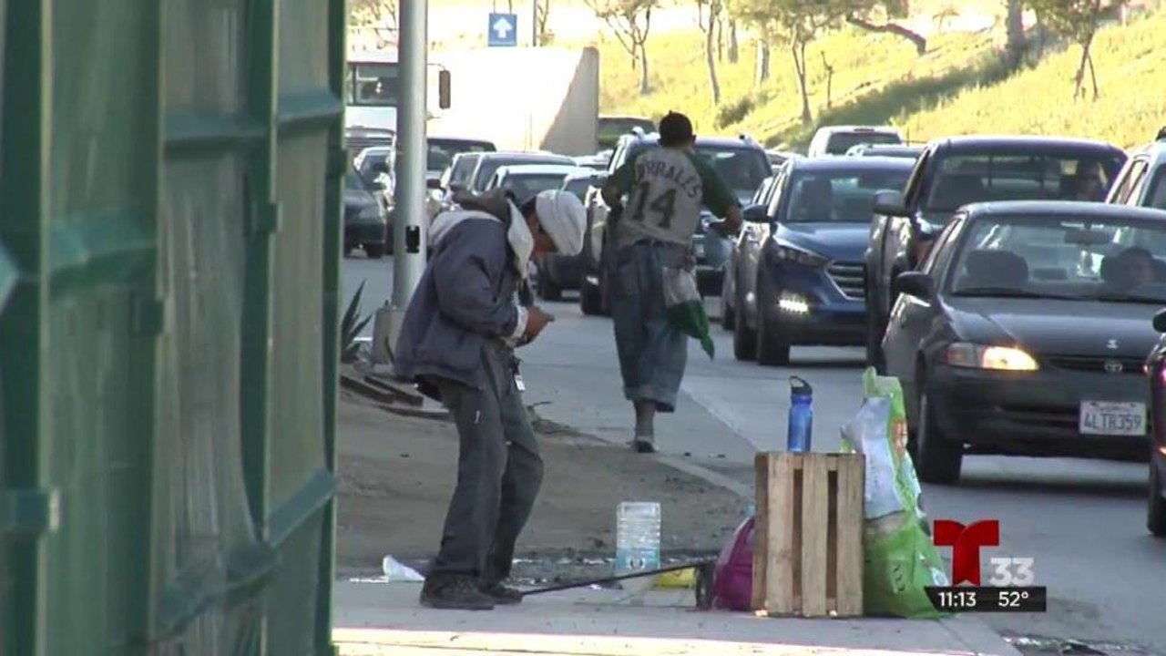 Vuelven los indigentes al bordo de Tijuana