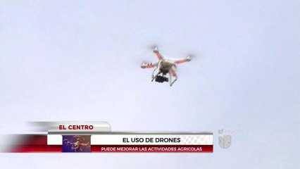 Uso de drones para mejorar la actividad agrícola en el Valle Imperial