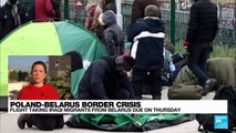 Flight taking Iraqi migrants from Belarus due on Thursday