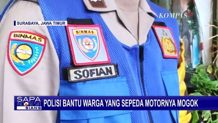 Sepeda Motor Warga Mogok, Polisi Bantu Belikan Bensin