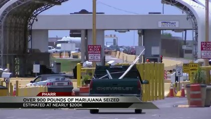 CBP Seize 911 Pounds of Narcotics at Pharr Bridge