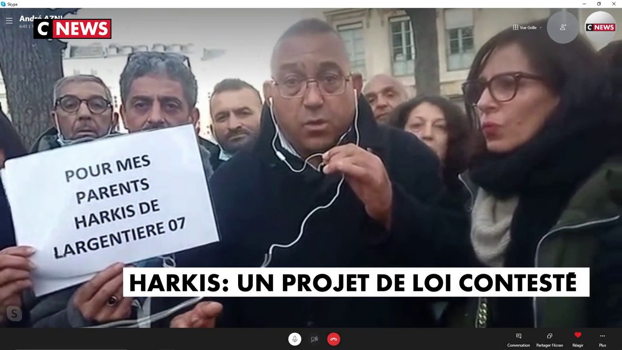 André Azni : « Cette loi ne veut indemniser qu’une partie des harkis (…) »