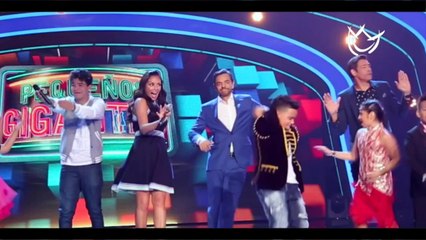 Eugenio Derbez ve en su hija Aitana a una pequeña gigante