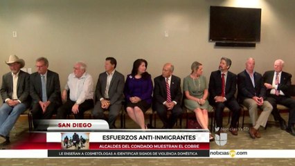 Alcaldes de San Diego se oponen a propuesta que protege a migrantes