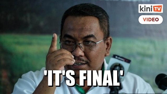 Sanusi: 4D ban is final, no more discussions