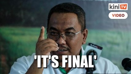 Sanusi: 4D ban is final, no more discussions