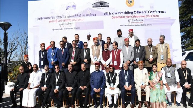 PM Modi and Lok Sabha speaker participate in AIPOC