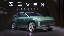 [기업] 현대차 '세븐'·기아 'EV9'...대형 SUV 전기차 공개 / YTN