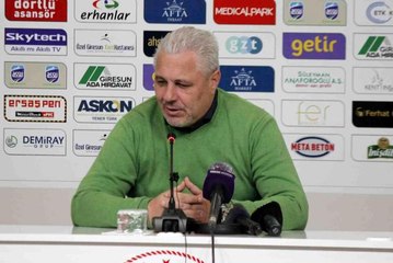 Marius Sumudica: "Yedek kulübesine baktığım zaman çözüm üretecek futbolcum yoktu"