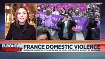 Protesters demand more is done to stop violence against French women